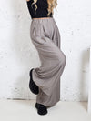 Alice Wide leg pants Light coffee