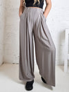 Alice Wide leg pants Light coffee
