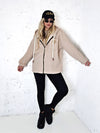 Lyla hooded coat Beige