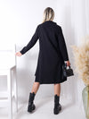 Kate jumper dress Black