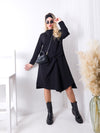 Kate jumper dress Black