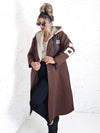 Paradise Chocolate Cotton coat