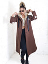 Paradise Chocolate Cotton coat