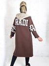Paradise Chocolate Cotton coat
