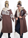 Paradise Chocolate Cotton coat