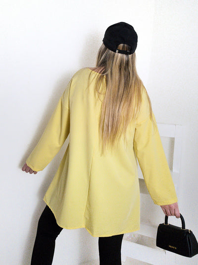 Lara oversize top Yellow