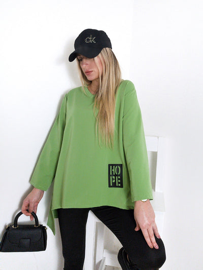 Lara oversize top Green