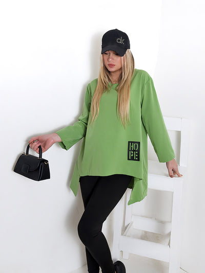 Lara oversize top Green