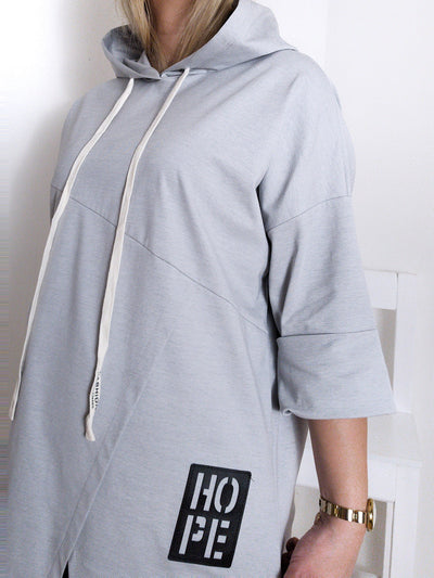 Oversize jumper Hope Light Grey