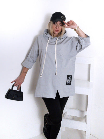 Oversize jumper Hope Light Grey