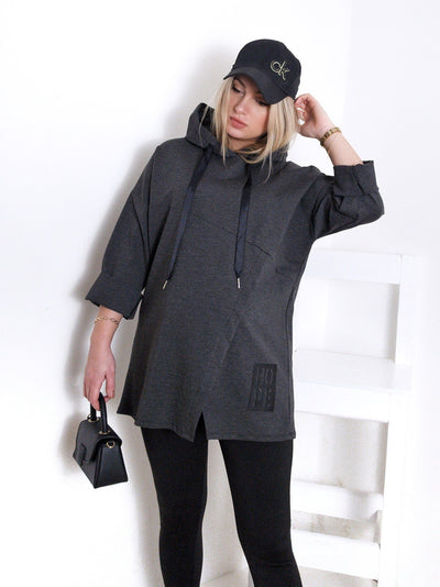 Oversize jumper Hope Dark Grey