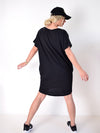 MM Bear jumper dress Black