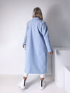 Baby Blue longline coat