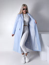 Baby Blue longline coat