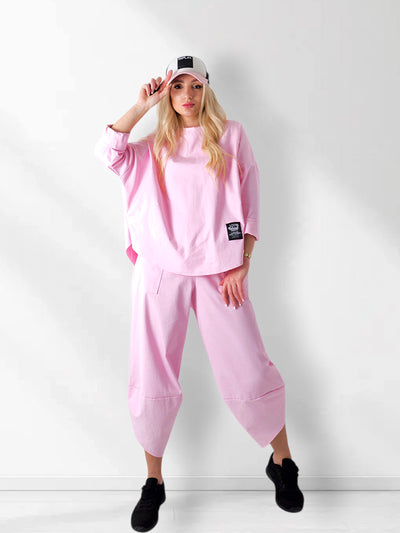 2 pieces Trousers and Jumper Pink
