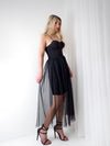 Amelia Tulle skirt dress Black