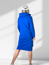 Unlimited hooded jumper dress Blue