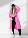 Hooded cardigan NYC Pink