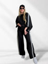 Ayla 2 pieces Trousers and Jumper Black