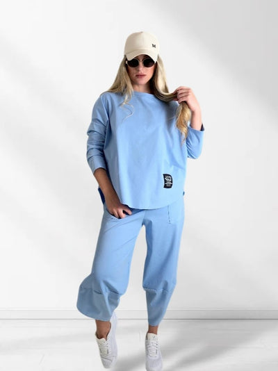 2 pieces Trousers and Jumper Baby Blue