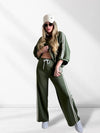 Ayla 2 pieces Trousers and Jumper Khaki