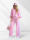 Ayla 2 pieces Trousers and Jumper Pink