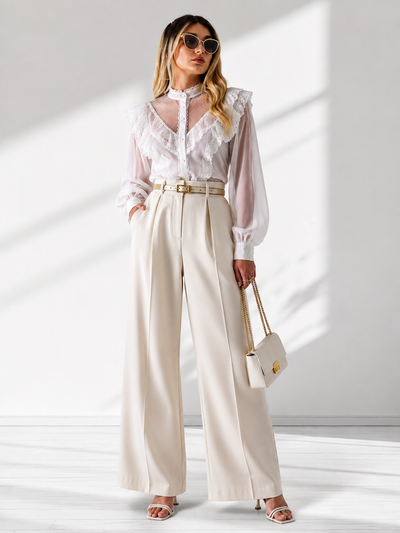 White button up shirt