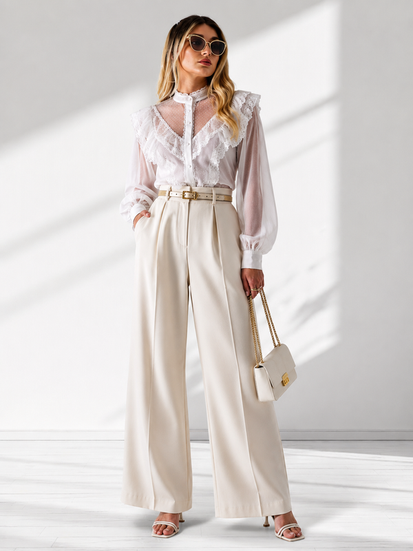 White button up shirt