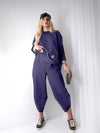 Navy Blue 2 pieces Trousers and Jumper Jeans