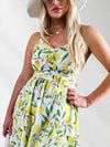 Alba Strappy Maxi dress White