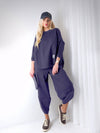 Navy Blue 2 pieces Trousers and Jumper Jeans