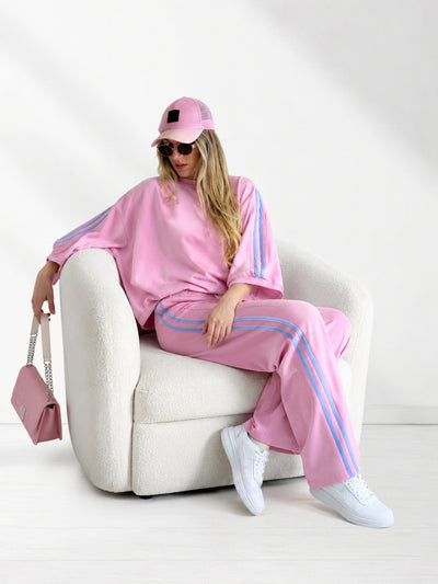 Ayla 2 pieces Trousers and Jumper Pink