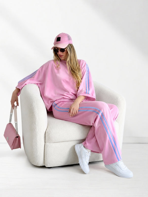 Ayla 2 pieces Trousers and Jumper Pink