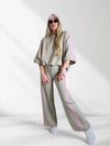 Ayla 2 pieces Trousers and Jumper Beige