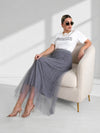 Zoe Grey Pleated skirt