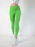 Green High waisted leggings